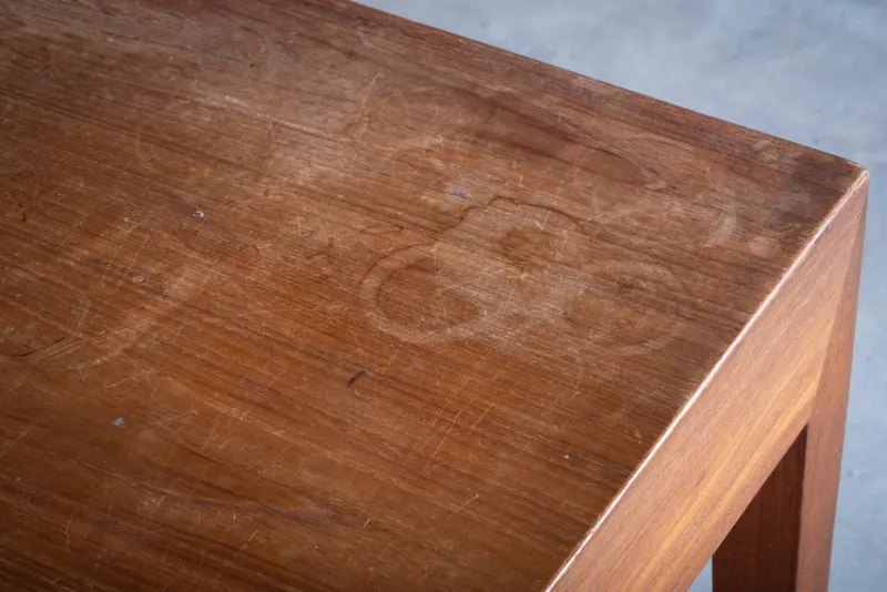 Pamono Vintage Danish Teak Desk by Severin Hansen for Haslev Møbelfabrik, 1950s> Desks