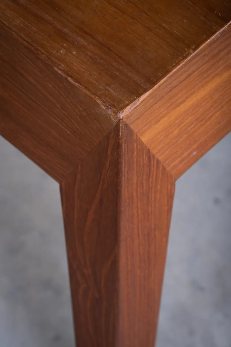 Pamono Vintage Danish Teak Desk by Severin Hansen for Haslev Møbelfabrik, 1950s> Desks
