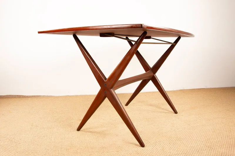 Discount Pamono Vintage Danish Teak High and Low Table, 1960s.