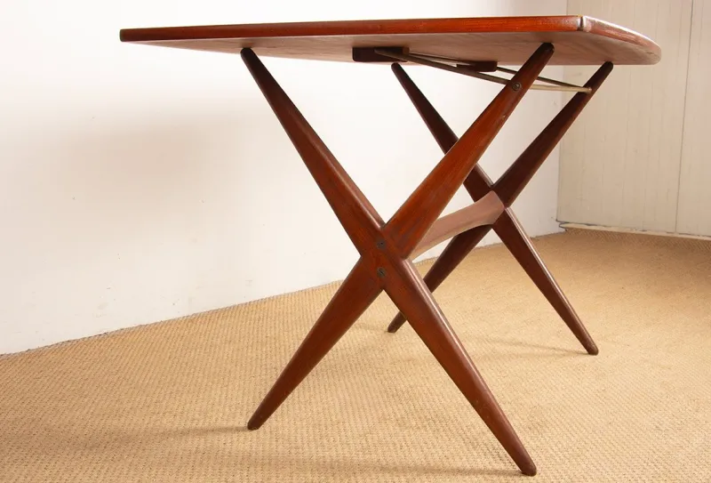 Discount Pamono Vintage Danish Teak High and Low Table, 1960s.