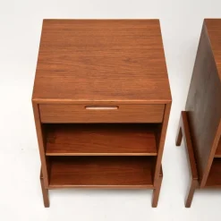 Clearance Pamono Vintage Danish Teak Nightstands by Ib Kofod Larsen, 1960, Set of 2
