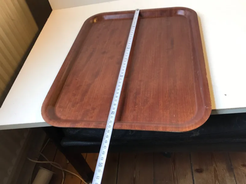 Pamono Vintage Danish Teak Serving Tray from Langva, 1960s> Trays