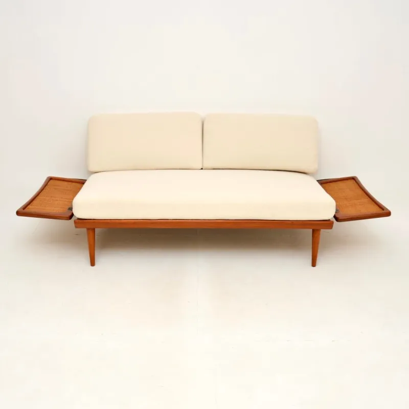 Sale Pamono Vintage Danish Teak Sofa Bed by Peter Hvidt and Orla Mølgaard-Nielsen for France & Søn / France & Daverkosen, 1950s