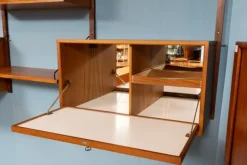 Sale Pamono Vintage Danish Three-Bay Wall System by Poul Cadovius, 1960s