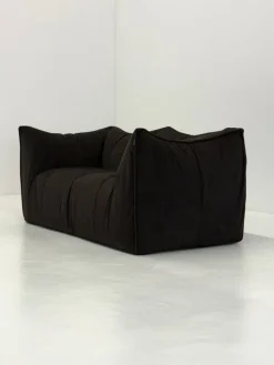 Pamono Vintage Dark Brown Le Bambole Sofa by Mario Bellini for B&B Italia, 1970s> Couches & Sofas