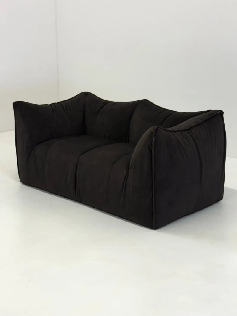 Pamono Vintage Dark Brown Le Bambole Sofa by Mario Bellini for B&B Italia, 1970s> Couches & Sofas