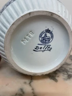 Hot Pamono Vintage Delftware Blue and White Decorative Pot by Royal Boch for Royal Sphinx
