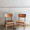 Sale Pamono Vintage Design School Chairs by Eibe for Children, Germany, 1960s, Set of 2