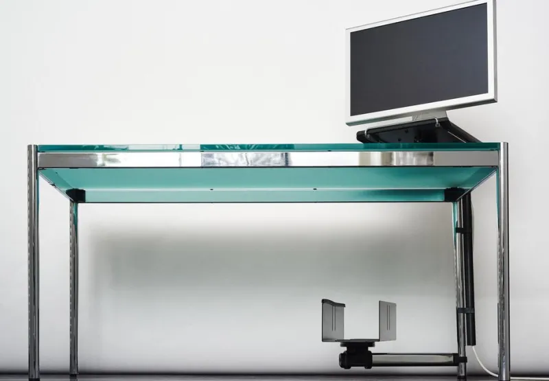 Pamono Vintage Desk by Fritz Haller and Paul Scharer for USM Haller, 1980
