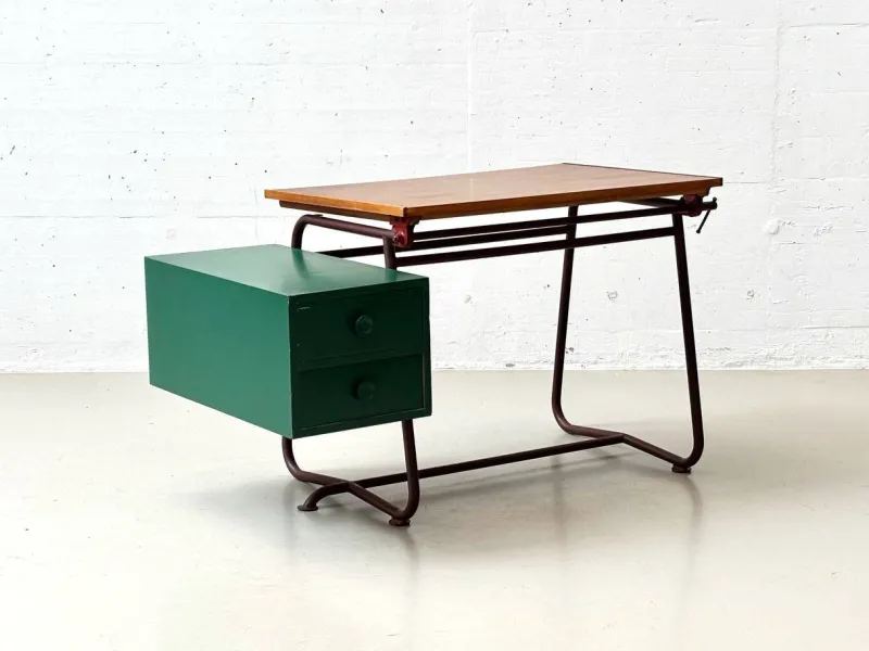 Pamono Vintage Desk by Willy Guhl for Bia, 1950s> Desks