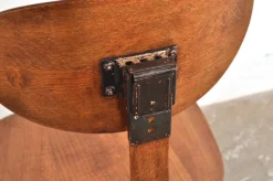 Pamono Vintage Desk Chair on Wheels by Albert Stoll for Stoll Giroflex, 1930s><noscript><img width=