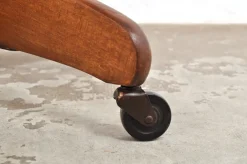 Pamono Vintage Desk Chair on Wheels by Albert Stoll for Stoll Giroflex, 1930s><noscript><img width=