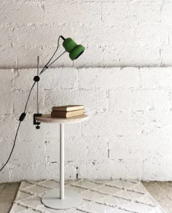 Pamono Vintage Desk Lamp in Green from Brilliant Leuchten, 1970s> Table Lamps
