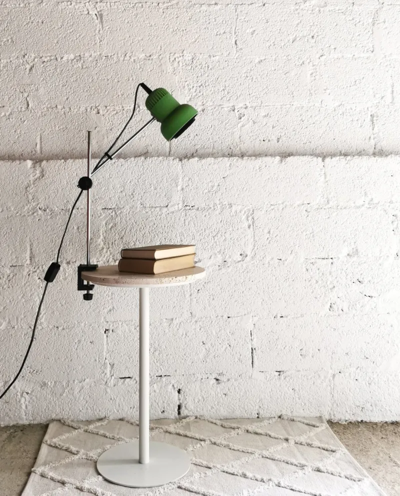 Pamono Vintage Desk Lamp in Green from Brilliant Leuchten, 1970s> Table Lamps