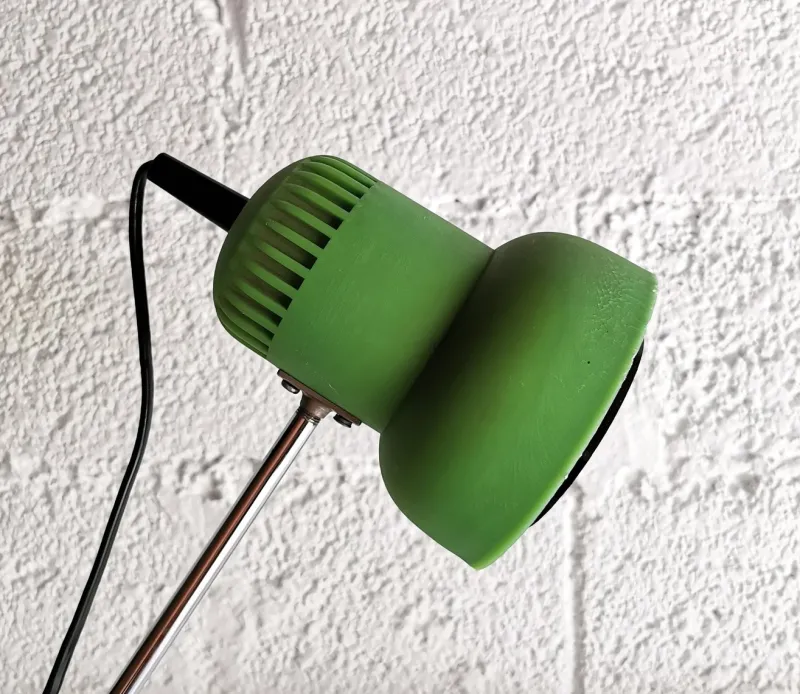Pamono Vintage Desk Lamp in Green from Brilliant Leuchten, 1970s> Table Lamps