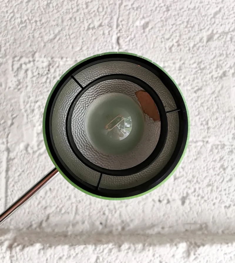 Pamono Vintage Desk Lamp in Green from Brilliant Leuchten, 1970s> Table Lamps