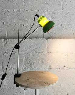 Pamono Vintage Desk Lamp in Green from Brilliant Leuchten, 1970s><noscript><img width=