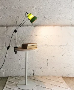 Pamono Vintage Desk Lamp in Green from Brilliant Leuchten, 1970s><noscript><img width=