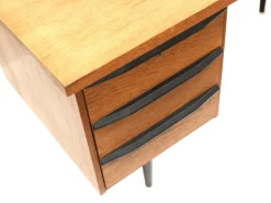 Pamono Vintage Desk with Six Drawers on Legs, 1960s><noscript><img width=