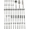 Online Pamono Vintage Dessert Cutlery in Silver-Plated Faux Bamboo, Italy, 1960s, Set of 51
