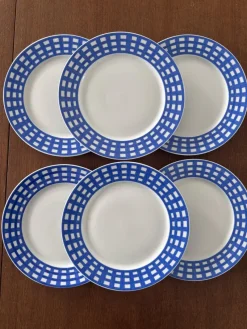 Pamono Vintage Dessert Plates by Guy Degrenne, Set of 6> Dinner Plates & Bowls