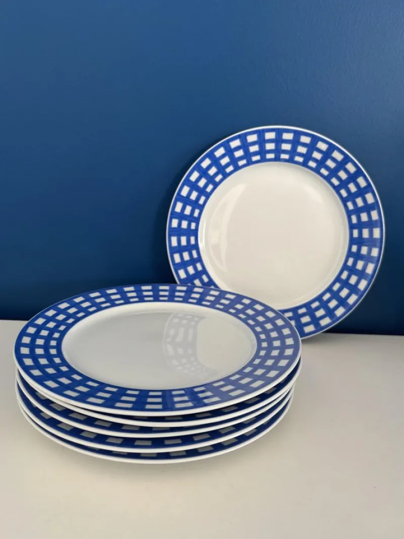 Pamono Vintage Dessert Plates by Guy Degrenne, Set of 6> Dinner Plates & Bowls