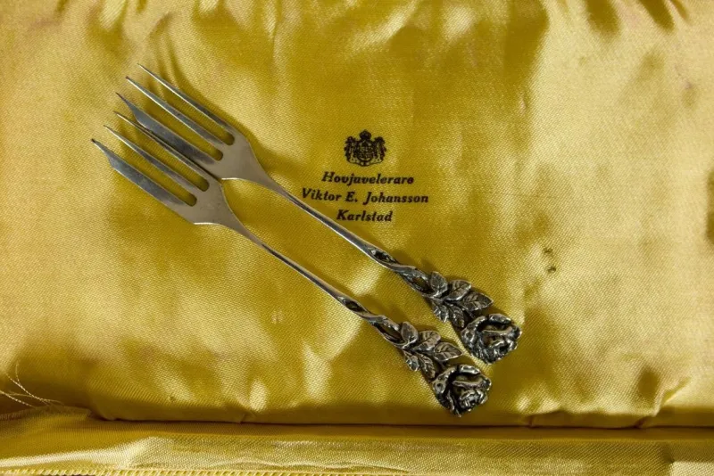 New Pamono Vintage Dessert Teaspoons in Silver, 1948, Set of 14