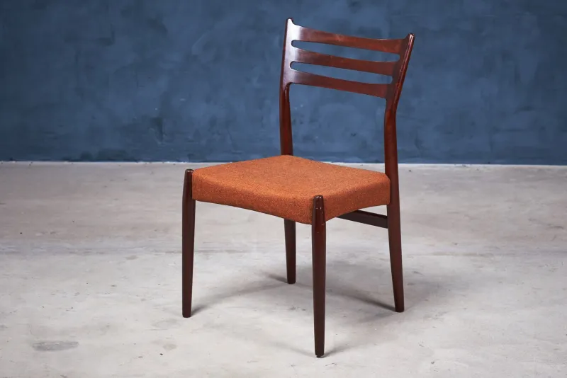 Pamono Vintage Dining Chairs by Svend Aage Madsen, 1960s, Set of 6> Side Chairs & Dining Chairs