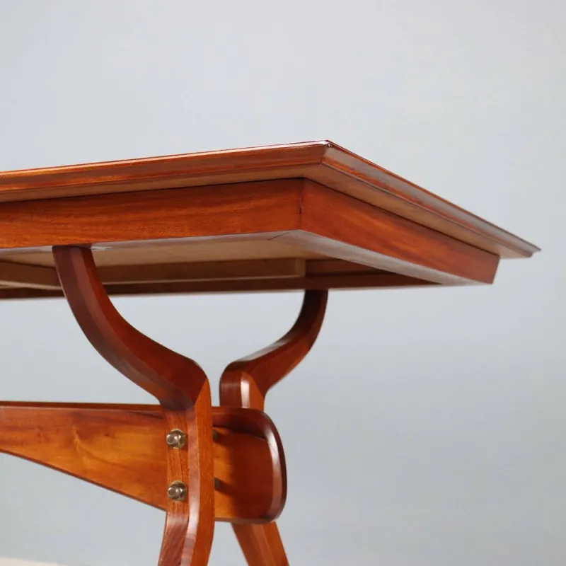 Pamono Vintage Dining Table in Mahogany Veneer, Italy, 1960s> Dining Tables & Sets