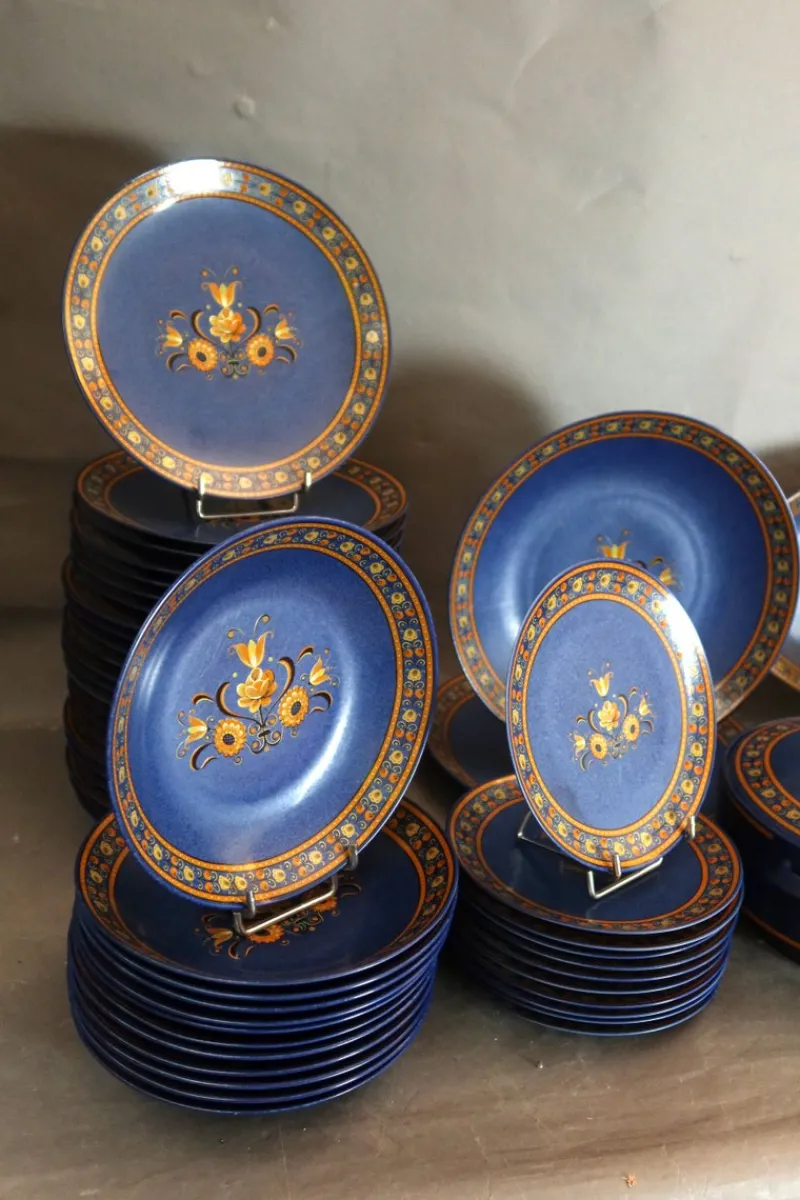 Pamono Vintage Dinner Service, 1980s, Set of 56> Dinnerware Accessories