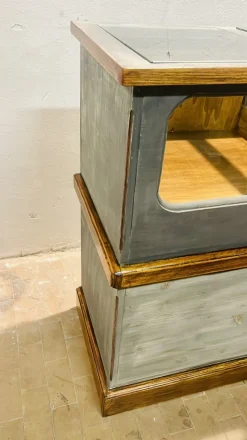 Pamono Vintage Display Counter, 1940s><noscript><img width=