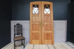 Discount Pamono Vintage Double Door in Softwood, 1920s