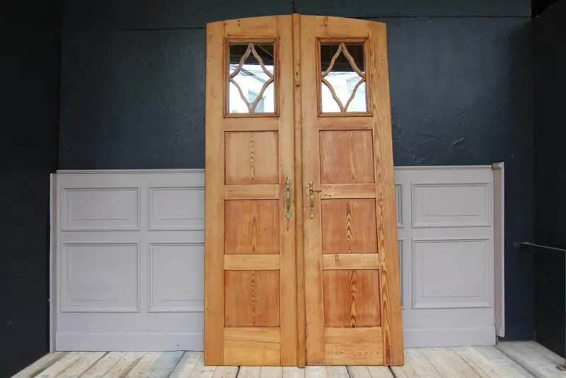 Discount Pamono Vintage Double Door in Softwood, 1920s