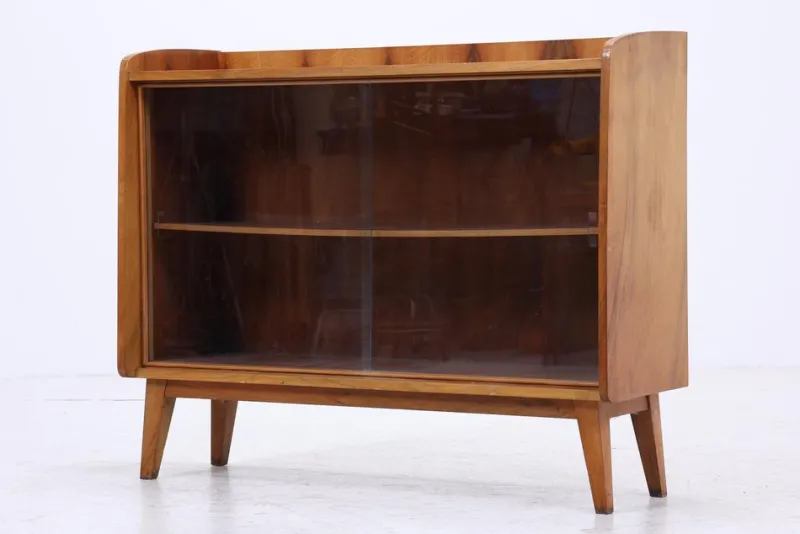 Hot Pamono Vintage Dresser with Glass Doors, 1960s