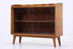 Sale Pamono Vintage Dresser with Glass Doors, 1970s