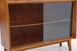 Sale Pamono Vintage Dresser with Glass Doors, 1970s