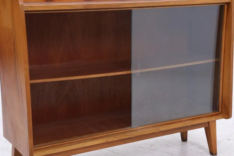 Sale Pamono Vintage Dresser with Glass Doors, 1970s
