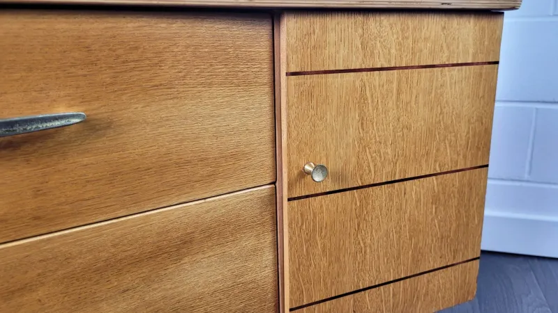 New Pamono Vintage Dressing Table attributed to Lebus, 1960s