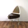 Pamono Vintage Dressing Table with Lid on Wheels, 1960s> Dressing Tables