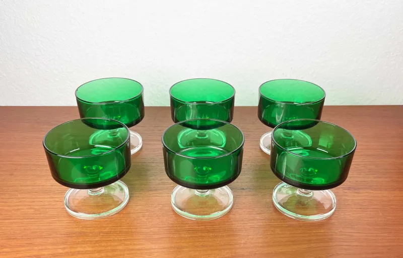 Pamono Vintage Drinking Glasses from Luminarc, 1970s, Set of 6> Glassware