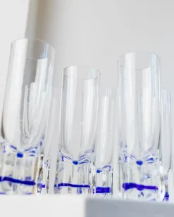 Hot Pamono Vintage Drinking Glasses, Italy, 1980s, Set of 6