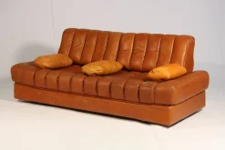 Pamono Vintage DS 85 Brown Leather Daybed from de Sede, 1960s> Daybeds & Chaises Lounges