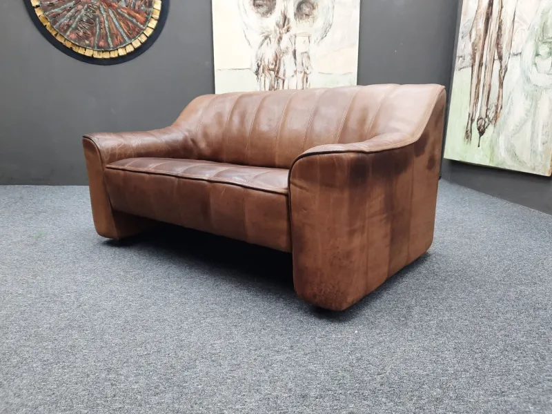 Pamono Vintage DS 44 Sofa in Leather from de Sede, 1970s> Couches & Sofas