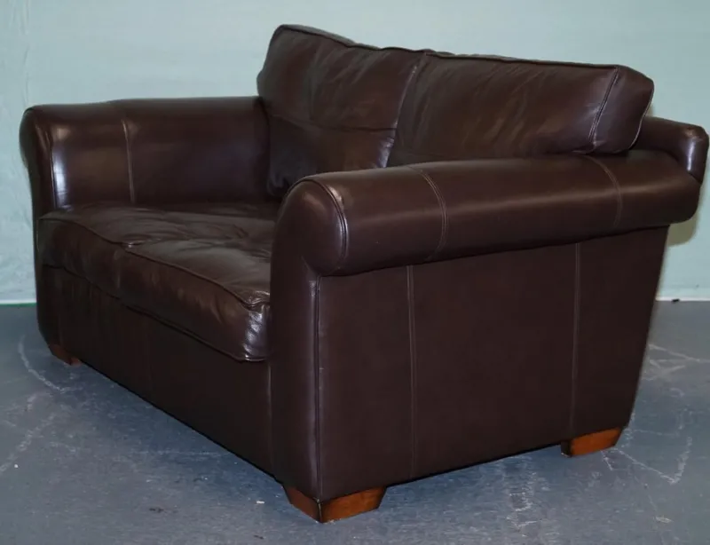 New Pamono Vintage Duresta Sofa in Brown Leather