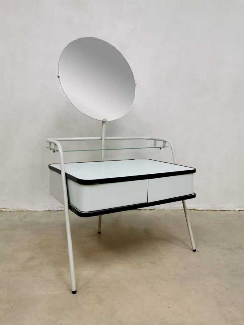 Pamono Vintage Dutch Dressing Table from Auping, 1950s> Dressing Tables