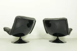 Pamono Vintage Dutch F978 Swivel Chairs by Geoffrey Harcourt for Artifort, 1970s, Set of 2><noscript><img width=