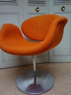 Pamono Vintage Dutch Little Tulip Swivel Armchair by Pierre Paulin for Artifort, 1990s> Office Chairs