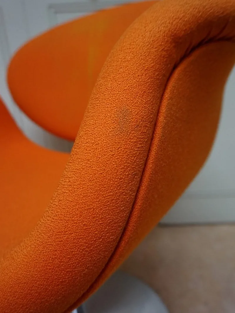 Pamono Vintage Dutch Little Tulip Swivel Armchair by Pierre Paulin for Artifort, 1990s> Office Chairs