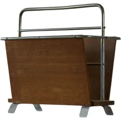 Pamono Vintage Dutch Magazine Rack, 1940s> Magazine Racks