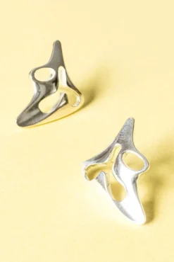 Pamono Vintage Earrings by Henning Koppel, Set of 2> Earrings